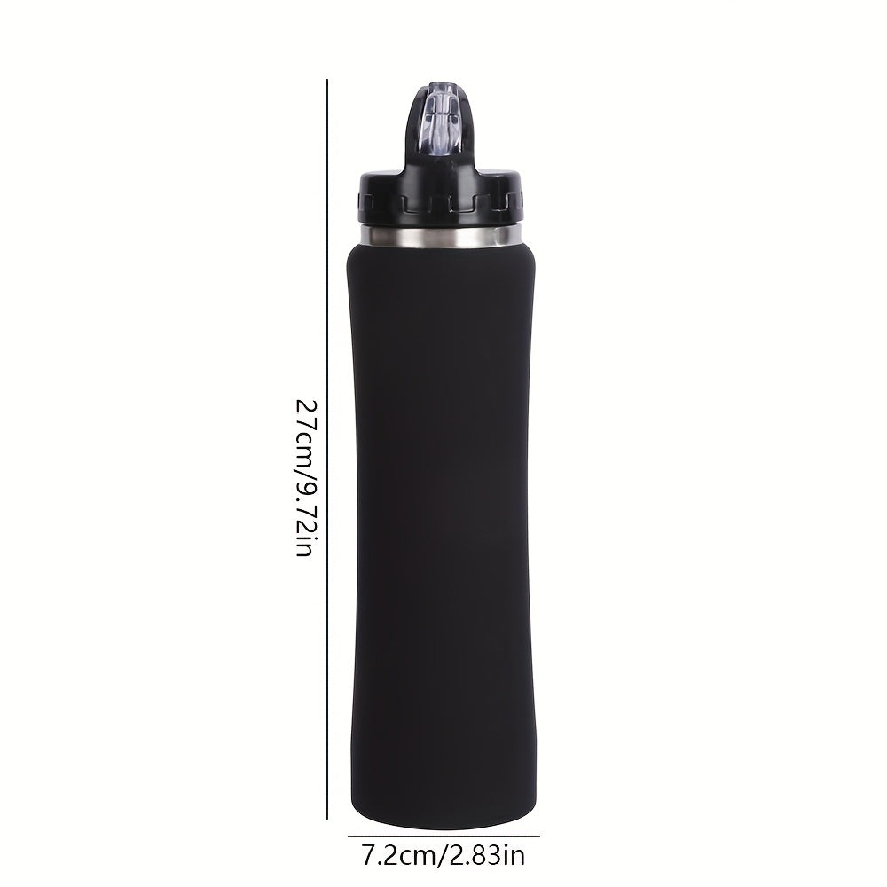 Personalized Insulated Stainless Steel Water Bottle with Straw, Engraved Fitness & Cycling Bottle, Perfect Gift for Men Women