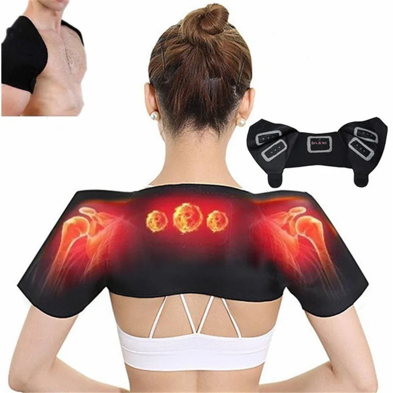 Self-Heating Shoulder Brace