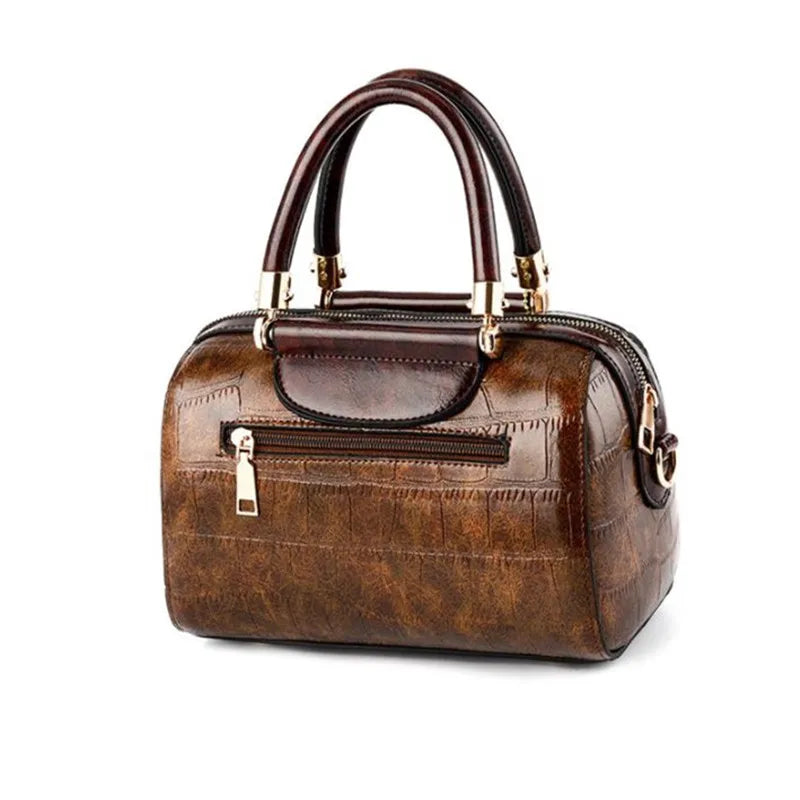 Elegant Crocodile Tote Handbag
