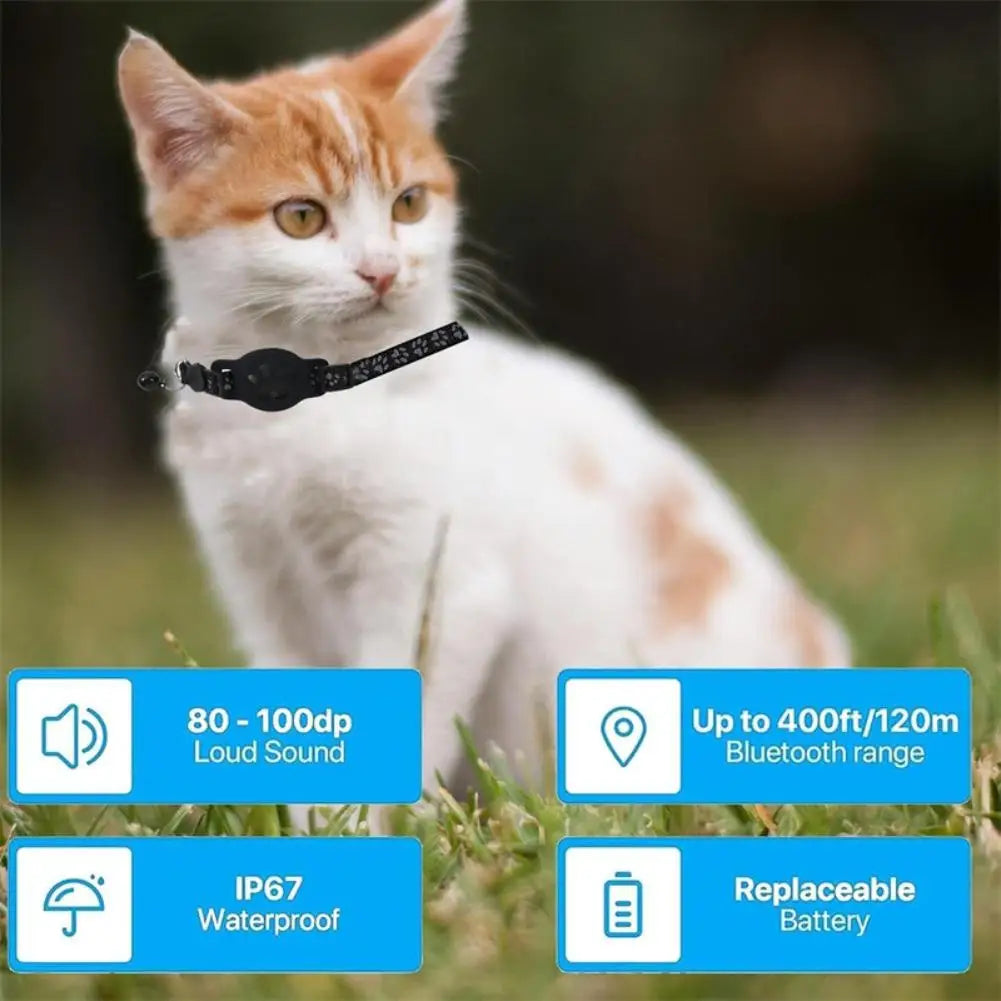 Waterproof Mini Dog Gps Animal Tracking Movement Alert Collars Anti Lost Tracker For Cats And Puppies Remote Global Locator