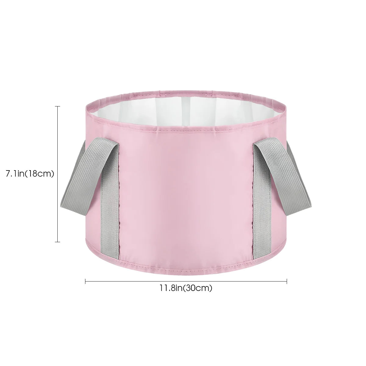 Portable Multi-Functional Folding Basin Foot Bath Basin Soaking Basin with Heat Retention Ideal for Home Use and Outdoor Travel
