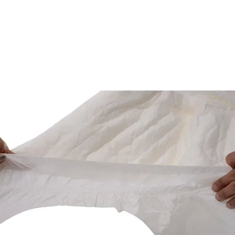 20Pcs Adult Diaper Nappies Pants Disposable Patients Ultra Absorbent Water Elderly Maternal Care Mats Pads Unisex underwear