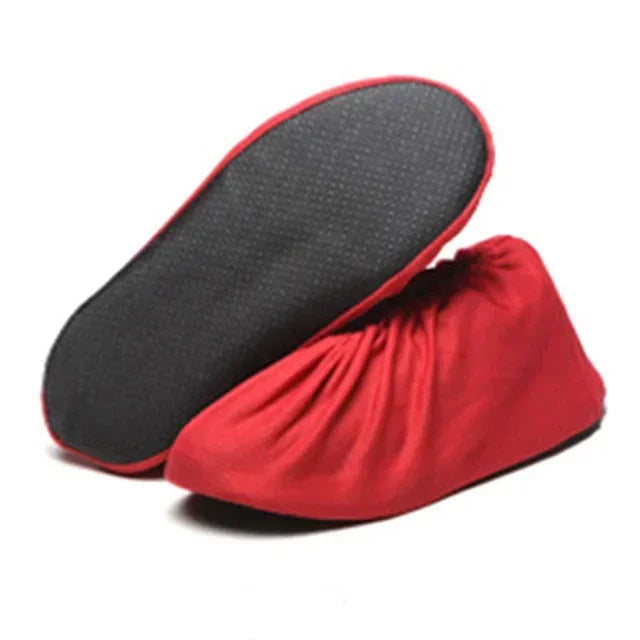 Waterproof Non-slip Shoe Covers for Shoes Dust Proof Reusable Rain Boots Cover Men Women Indoor Washable Overshoes Accessories