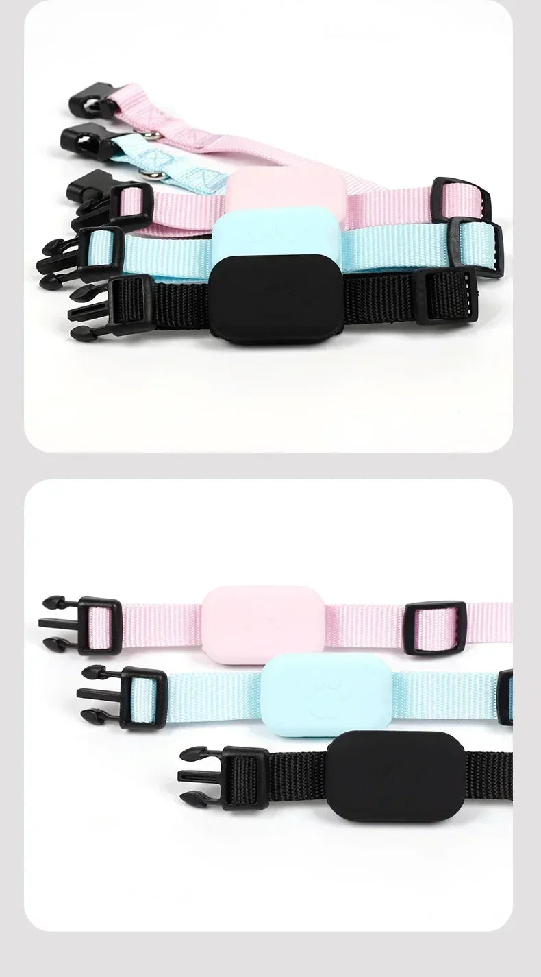 Waterproof Mini Dog Gps Animal Tracking Movement Alert Collars Anti Lost Tracker For Cats And Puppies Remote Global Locator