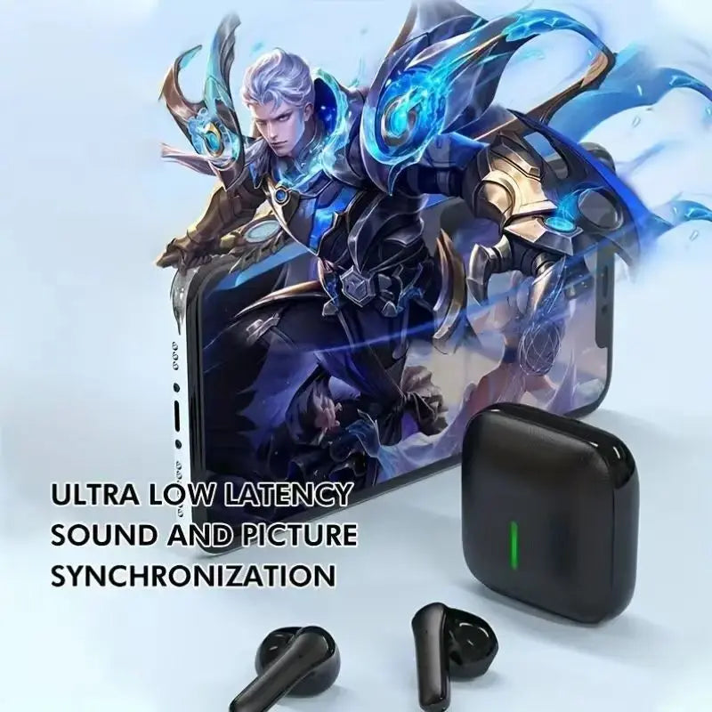MINI5 Wireless earphones, Bluetooth 5.3 headphones with stereo bass, in-ear headphones with microphone, 20-hour playback time