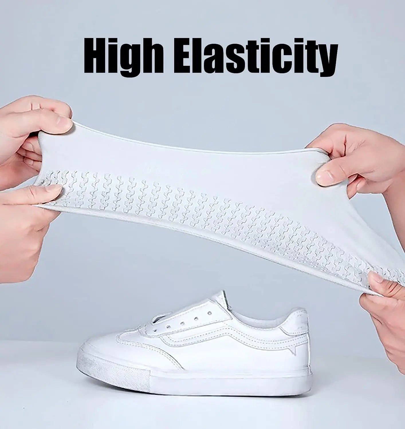 Reusable Waterproof Rain Shoes Covers Silicone Outdoor Shoe Covers Walking Shoes Latex Shoe Covers Non-slip Rain Boots Covers