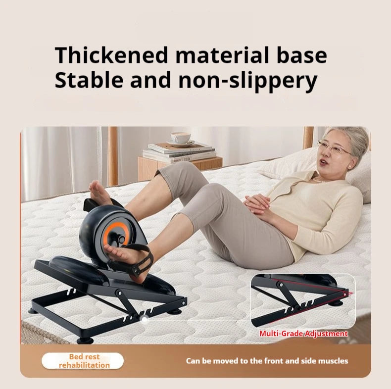 Electric Treadmill, Leg Pedal Machine, Joint Support Belt, and Foot Training Equipment, for Elderly Rehabilitation Therapy