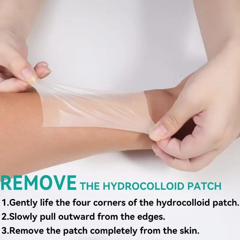 Hydrocolloid Bandage Roll; Waterproof Extra Thin Dressing for Exceptional Wound Care; Self Adhesive Scar Tape