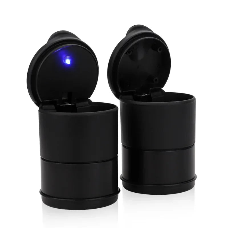 Universal Car LED Ashtray Garbage Coin Storage Cup Container Cigar Ashtray Holder Auto Interior Accessories Car LED Ashtray