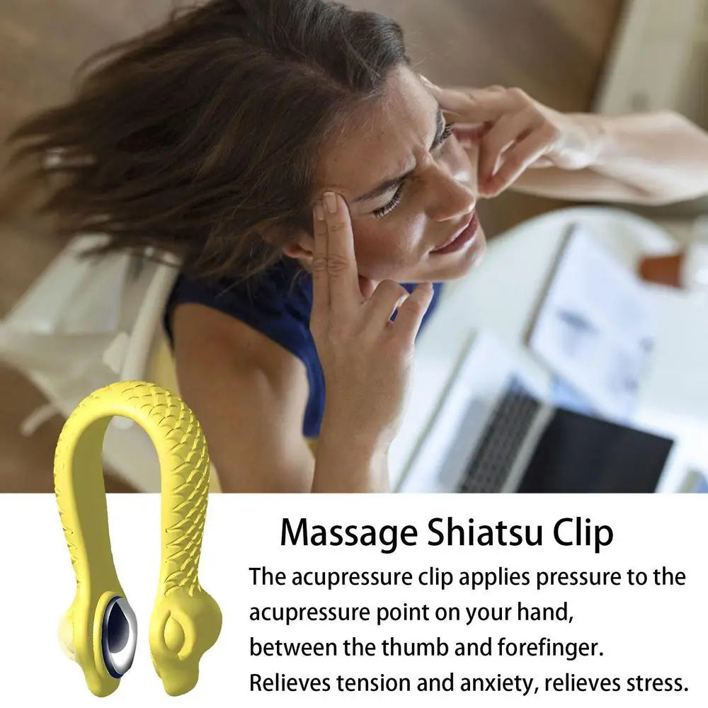 Sugar Control Acupressure Point Clip For Diabetic Treatments Blood Glucose Relief Balance Relaxation Tension Anxiety  ﻿