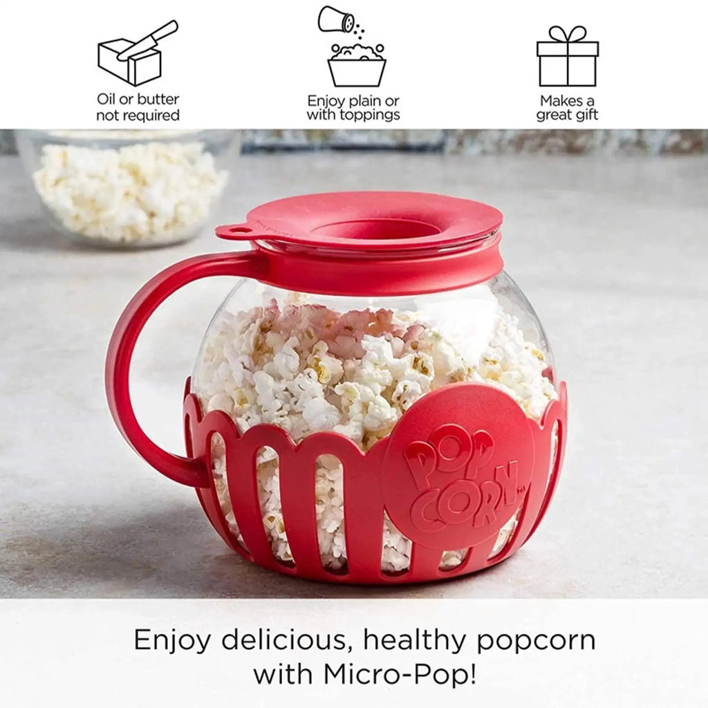 Microwave Popcorn Popper Popcorn Bucket Microwave Bowls Mini Machine Safe Borosilicate Glass Popcorn Maker