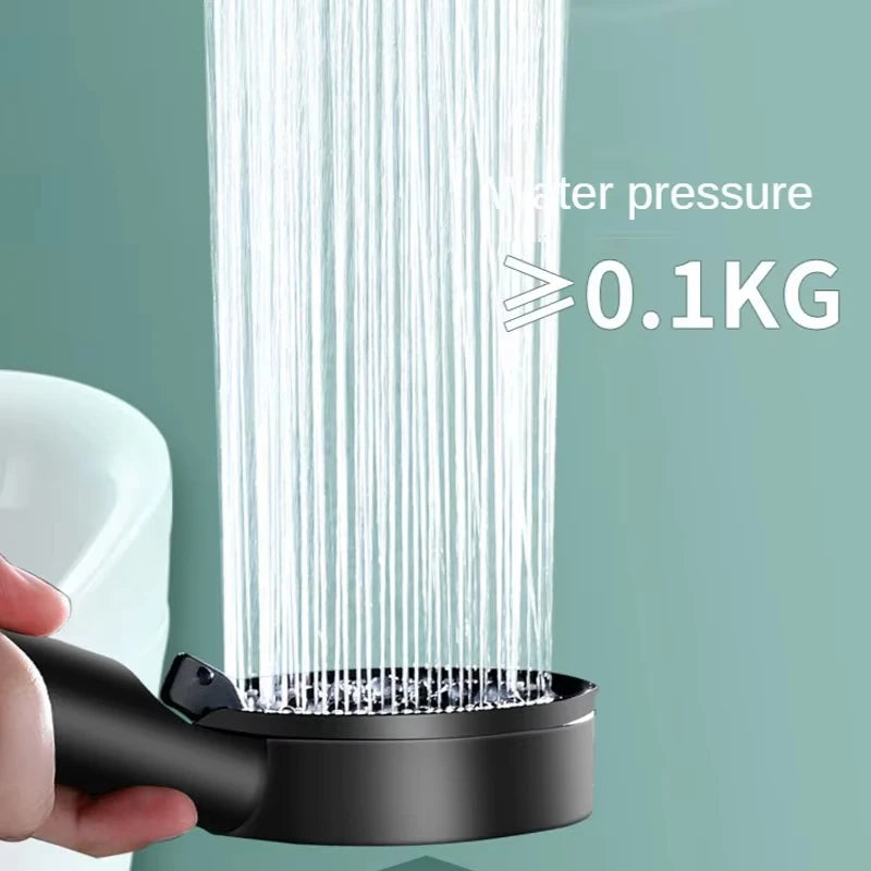 High Pressure Handheld Shower Head 5 Modes Adjustable Shower Heads Water Saving Spa Shower Head Sprayer Bathroom Accessory