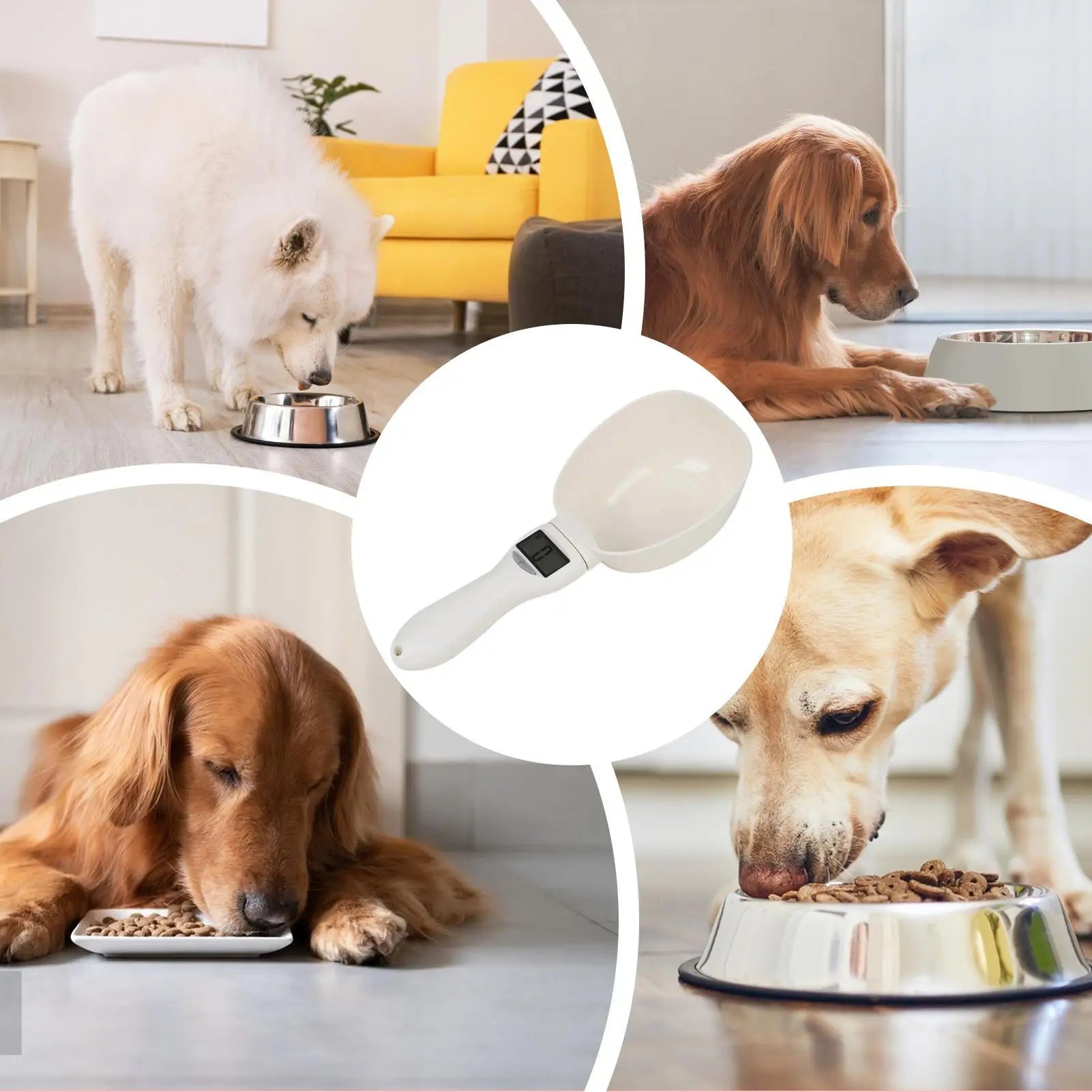 Digital Measuring Spoon Scale 800g/0.1g High Precision Scale Scoop for Weighing with Led Display Detachable Handle Cup Weighing