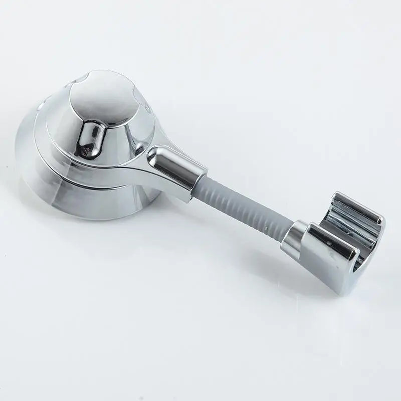 Adjustable Shower Head Holder Suction Cup Shower Holder Nozzle Handheld Holder Punch-Free Multi Angle Rotation Shower Bracket