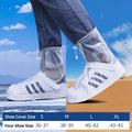 Waterproof Rain Shoes Cover Reusable Non-Slip Cycling Hiking Boot Covers Pants Shoes Protectors Rain Snow Wet Sand Boots Cover
