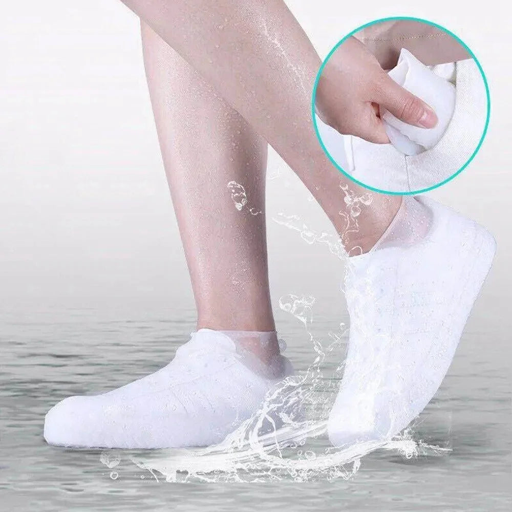 Rain Shoe Covers Waterproof Covers for Shoes Protector Cover Boots Gear Household Merchandises Home Garden