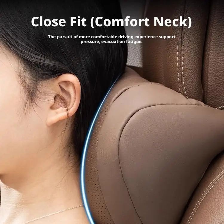 Universal Car Seat Headrest Neck Pillow, 3D Ergonomic Travel Neck Rest, Soft Fluffy Comfortable Neck Support, Neck Protection
