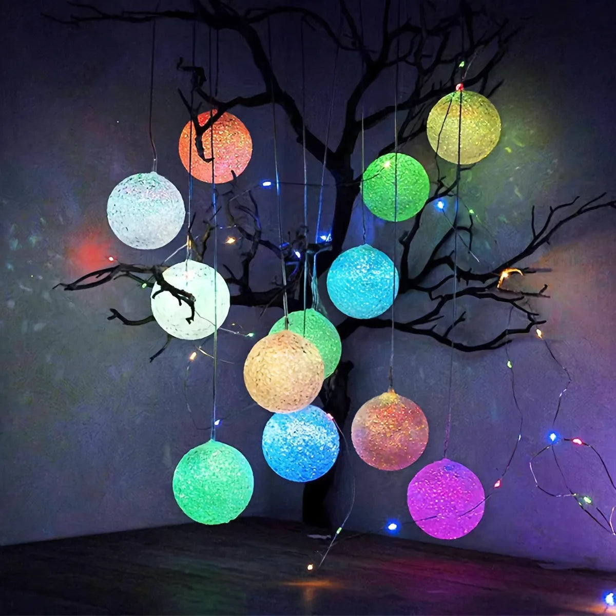 1PC Solar Wind Chime Outdoor, Color Changing Hanging Garden Light, Decorative Solar-Powered Chime Lighting for Patio/Yard