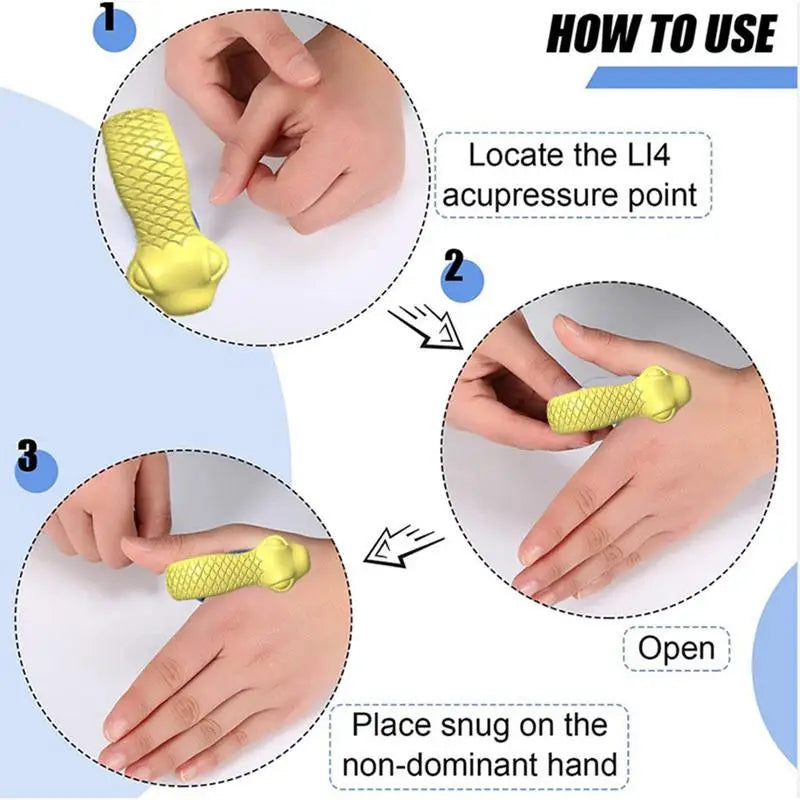 Sugar Control Acupressure Point Clip For Diabetic Treatments Blood Glucose Relief Balance Relaxation Tension Anxiety  ﻿