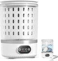 3L Mini Washing Machine,3 In 1 Portable Washing and Spin Dry,Drain Washing Machine,Small Washer for Underwea Socks Baby Clothes