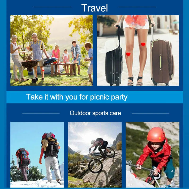 20/50pcs Heart Shape Bandages Cute Red Heart Wound Dressings Breathable Comfortable  Adhesive Portable Stickers for Kids Adults