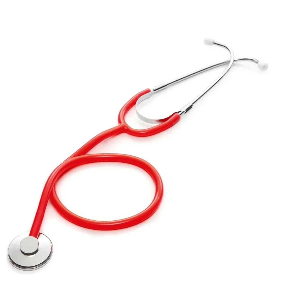 New Medical Portable Single Head Stethoscope Professional Cardiology Doctor Medical Equipment Device Student Vet Nurse Clinic