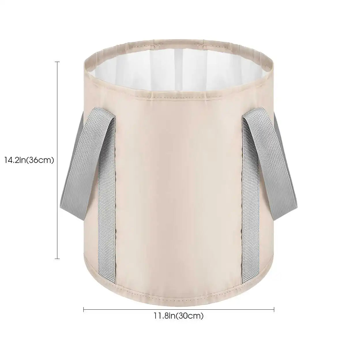 Portable Multi-Functional Folding Basin Foot Bath Basin Soaking Basin with Heat Retention Ideal for Home Use and Outdoor Travel
