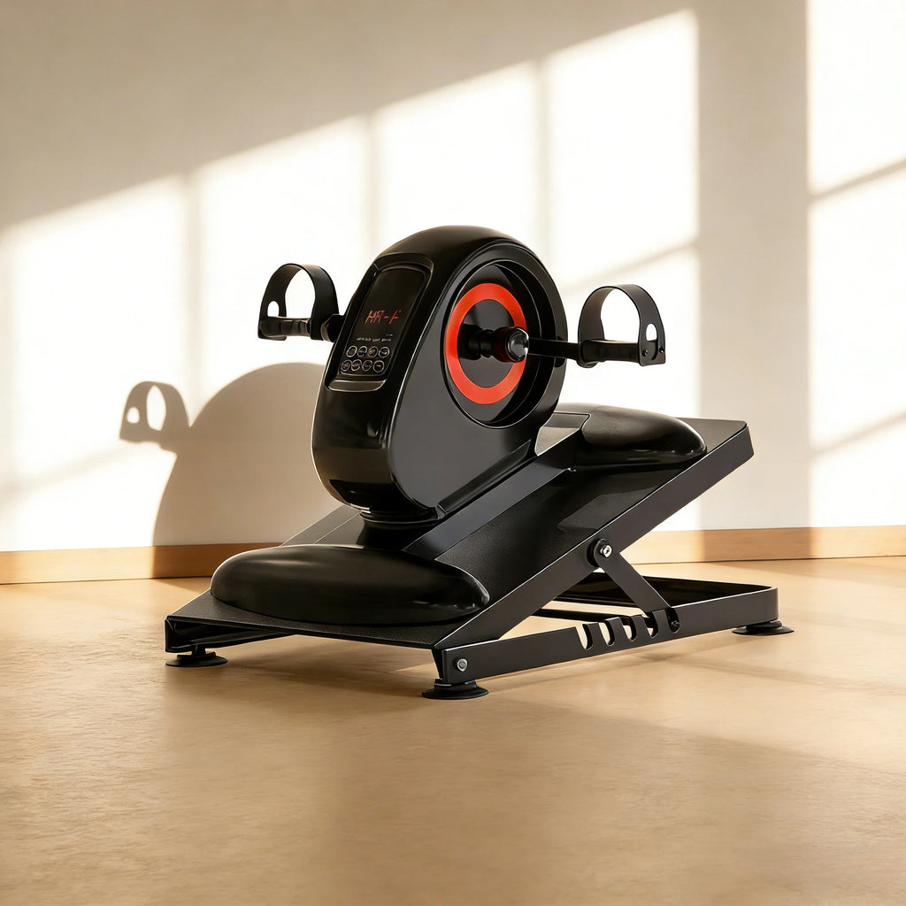 Electric Treadmill, Leg Pedal Machine, Joint Support Belt, and Foot Training Equipment, for Elderly Rehabilitation Therapy
