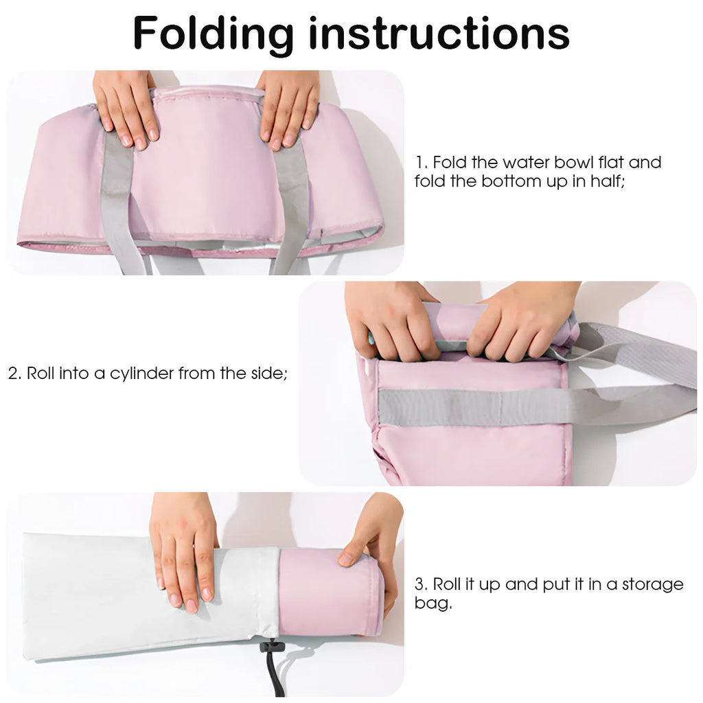 Portable Multi-Functional Folding Basin Foot Bath Basin Soaking Basin with Heat Retention Ideal for Home Use and Outdoor Travel