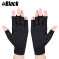 1Pair Arthritis Gloves for Pain Relief,Compression Gloves for Arthritis,Carpal Tunnel,Typing,Fingerless Hand Gloves for WomenMen