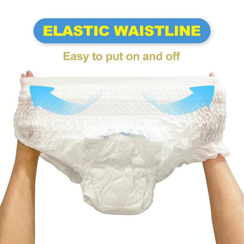 M Size, 10 Pieces, Ultra-Thin Breathable Adult Diapers, 30 Pieces, Highly Absorbent, Essential for Incontinence Care, Comfortable and Close-Fitting, Suitable for Long-Term Use