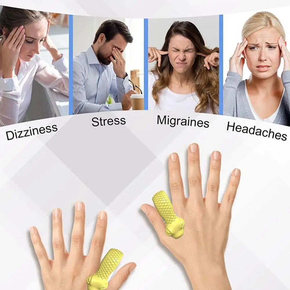 Sugar Control Acupressure Point Clip For Diabetic Treatments Blood Glucose Relief Balance Relaxation Tension Anxiety  ﻿