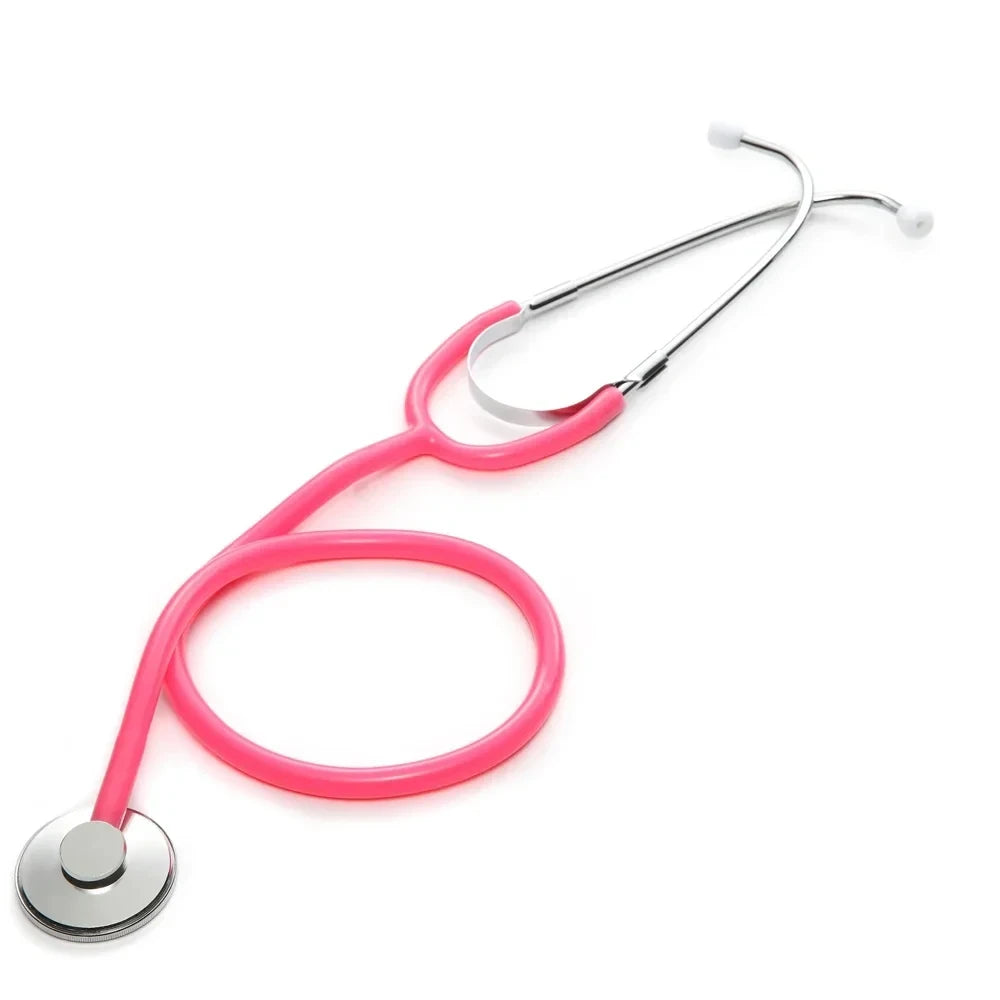 New Medical Portable Single Head Stethoscope Professional Cardiology Doctor Medical Equipment Device Student Vet Nurse Clinic