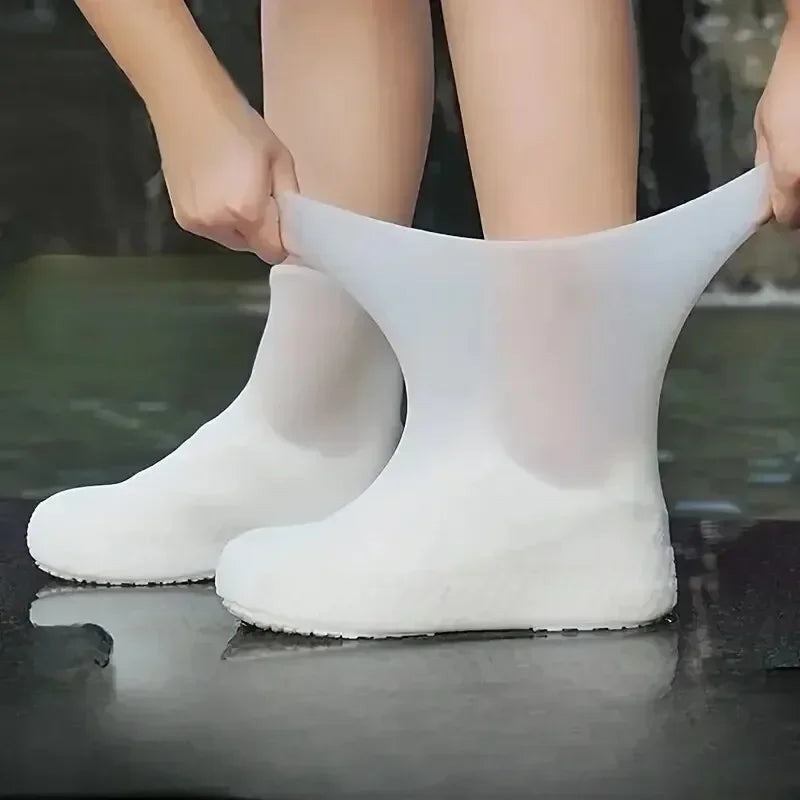 Rain Shoe Covers Waterproof Covers for Shoes Protector Cover Boots Gear Household Merchandises Home Garden