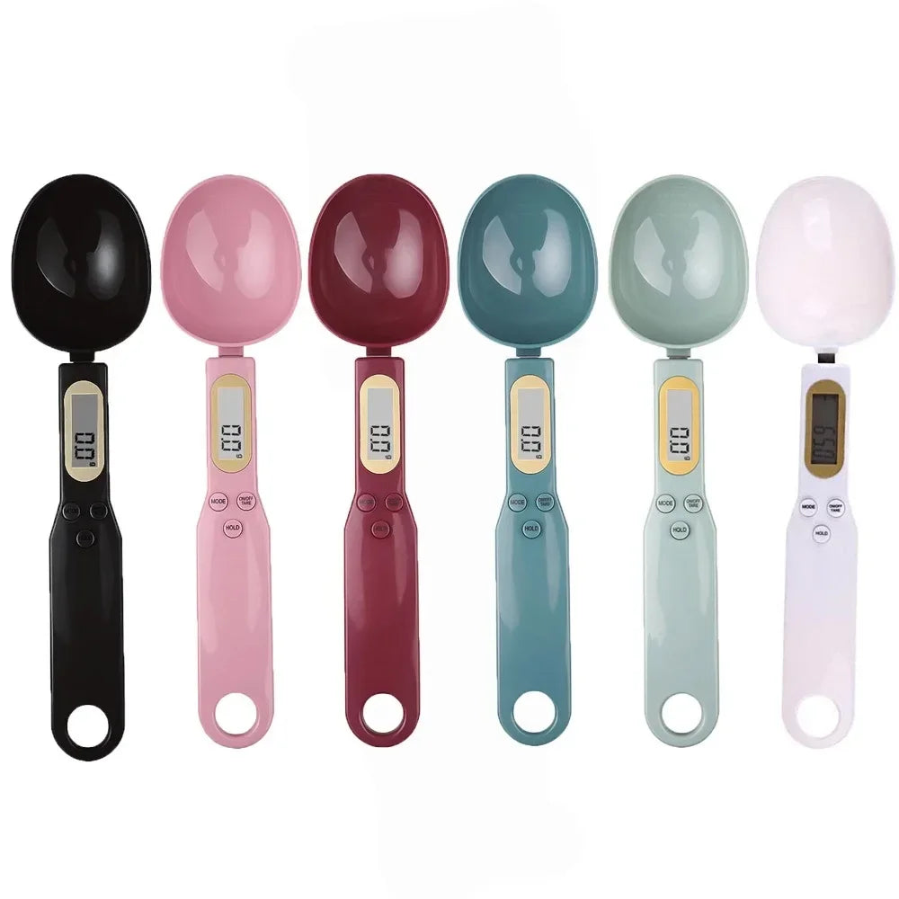 500g/0.1g Scale Weighing Spoon Kitchen Electronic Scale LCD Display Digital Weight Measuring Spoon Digital Spoon Scale Tool