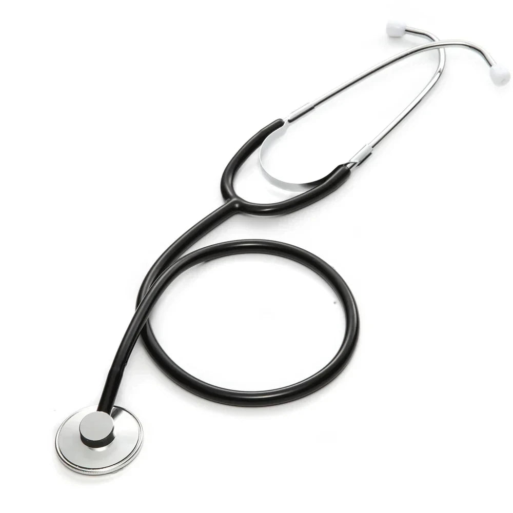 New Medical Portable Single Head Stethoscope Professional Cardiology Doctor Medical Equipment Device Student Vet Nurse Clinic