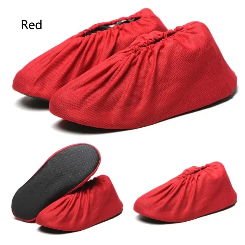 Waterproof Non-slip Shoe Covers for Shoes Dust Proof Reusable Rain Boots Cover Men Women Indoor Washable Overshoes Accessories