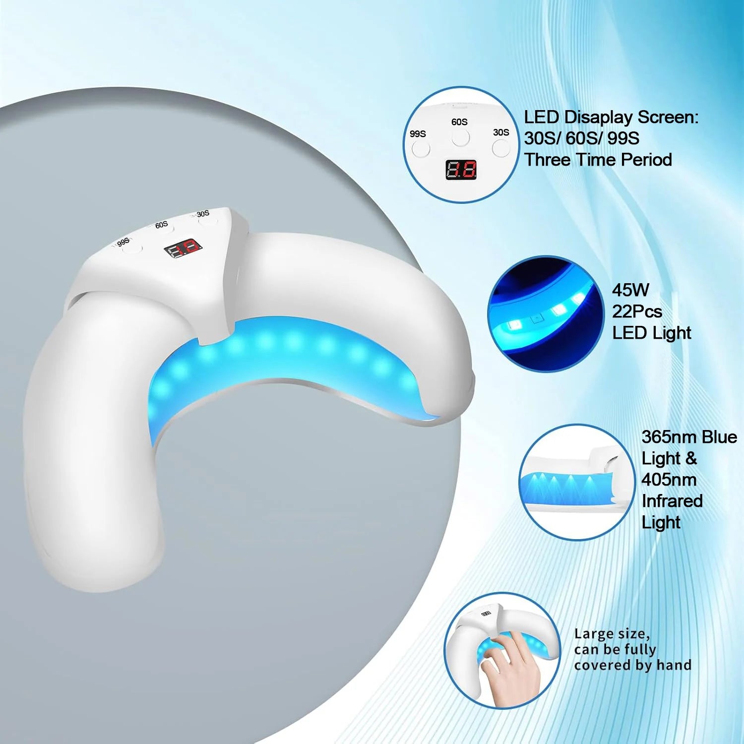 Nail Fungus Laser Treatment Device Fingernail Fungus Treat Onychomycosis Therapy Effectively Remove Onychomycosis Grow Toe Nail