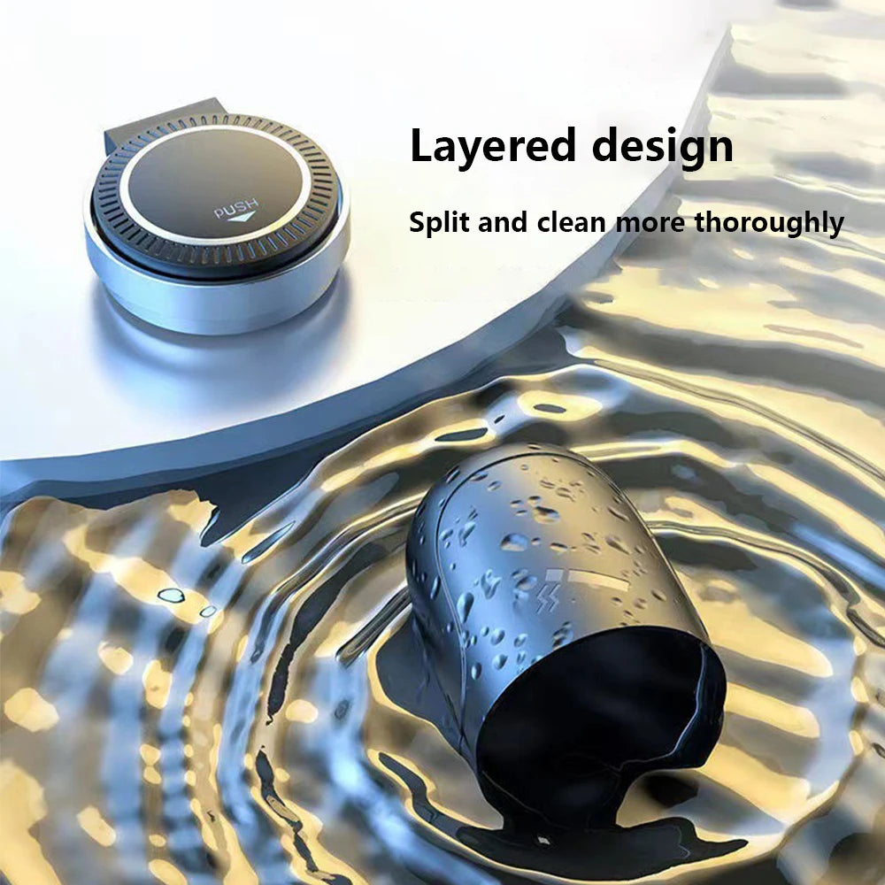 Car Ashtray With LED Light Universal Alloy Ash Tray Car  Retardant Cigarette Holder Ash Tray Automotive Supplies ﻿