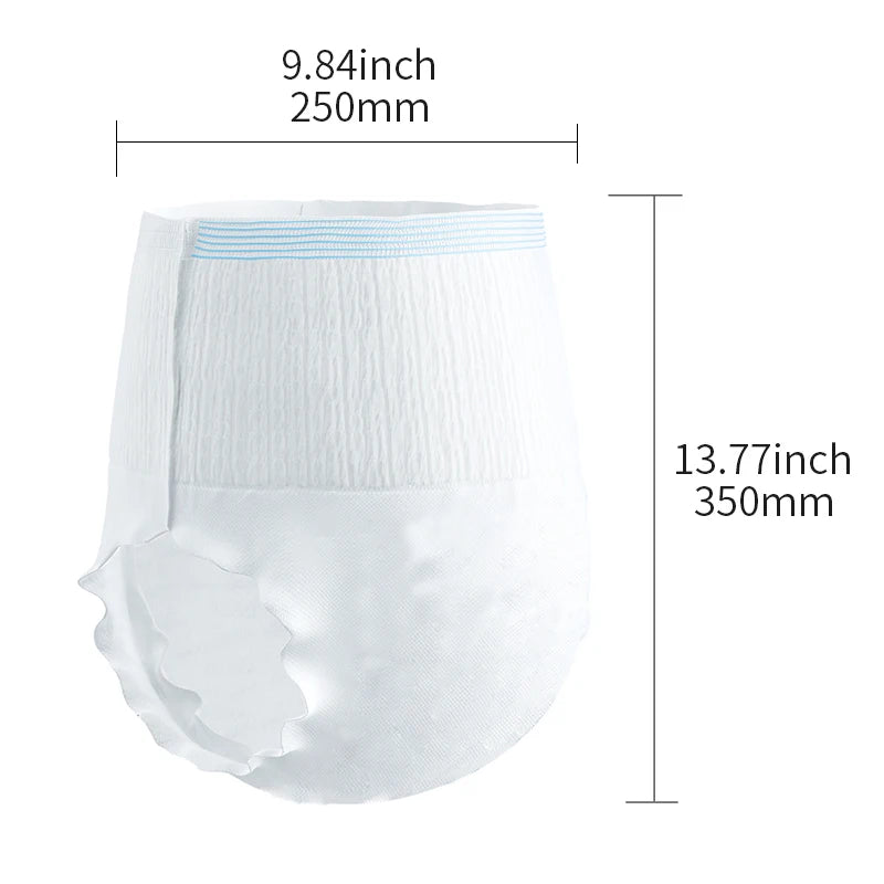 M Size, 10 Pieces, Ultra-Thin Breathable Adult Diapers, 30 Pieces, Highly Absorbent, Essential for Incontinence Care, Comfortable and Close-Fitting, Suitable for Long-Term Use