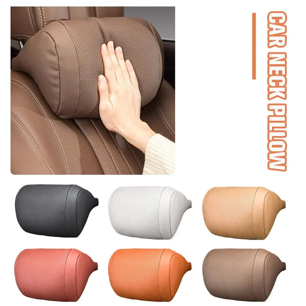 Universal Car Seat Headrest Neck Pillow, 3D Ergonomic Travel Neck Rest, Soft Fluffy Comfortable Neck Support, Neck Protection