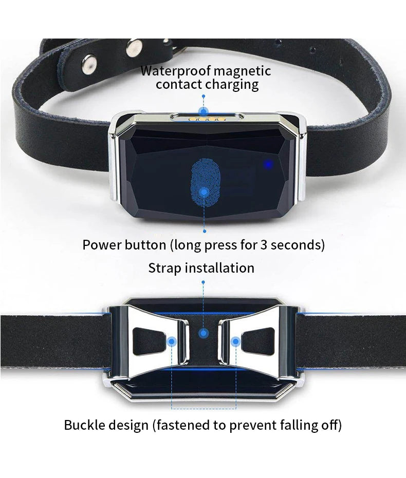 With Gps Tracker Pet Collar Waterproof Anti-Lost Dog Collar For Dogs Cats Outdoor Long Standby Footprint Tracking Locator Items