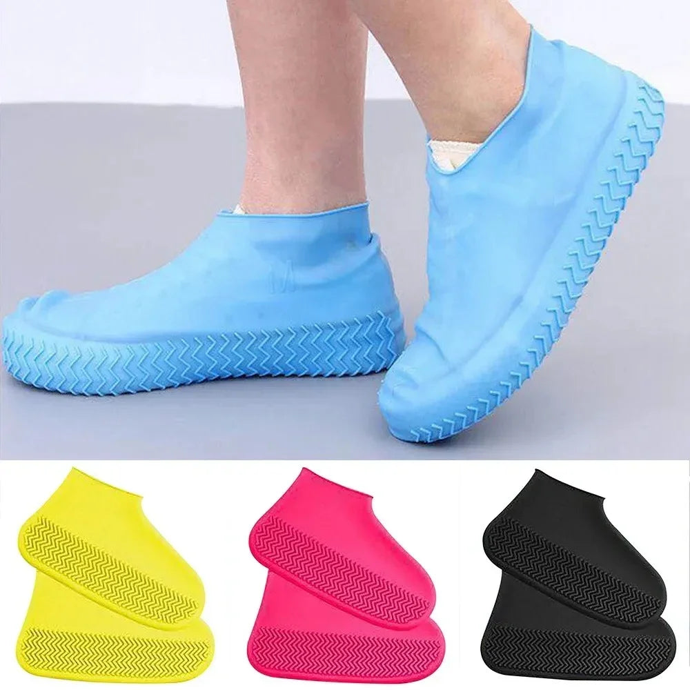 Rain Shoe Covers Waterproof Covers for Shoes Protector Cover Boots Gear Household Merchandises Home Garden