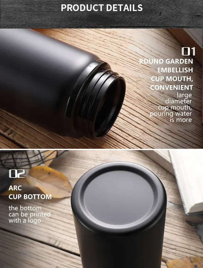 Portable Aluminium Water Bottle Bicycle Riding Drinking Water Bottle Outdoor Sport Travel Mug Metal Stainless Steel Bottle