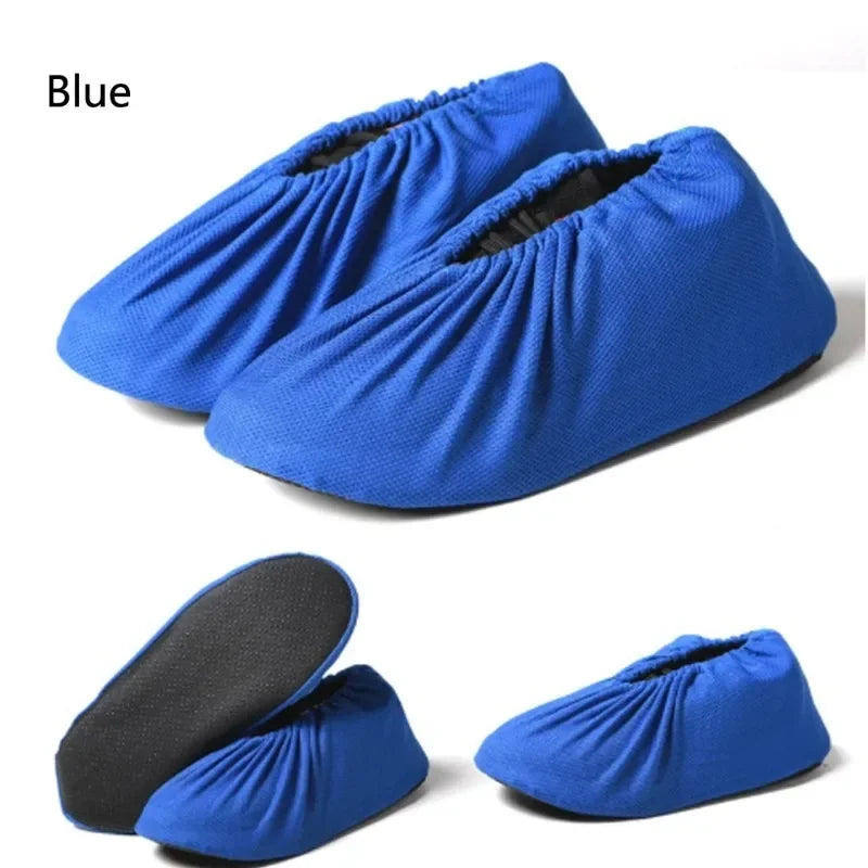 Waterproof Non-slip Shoe Covers for Shoes Dust Proof Reusable Rain Boots Cover Men Women Indoor Washable Overshoes Accessories