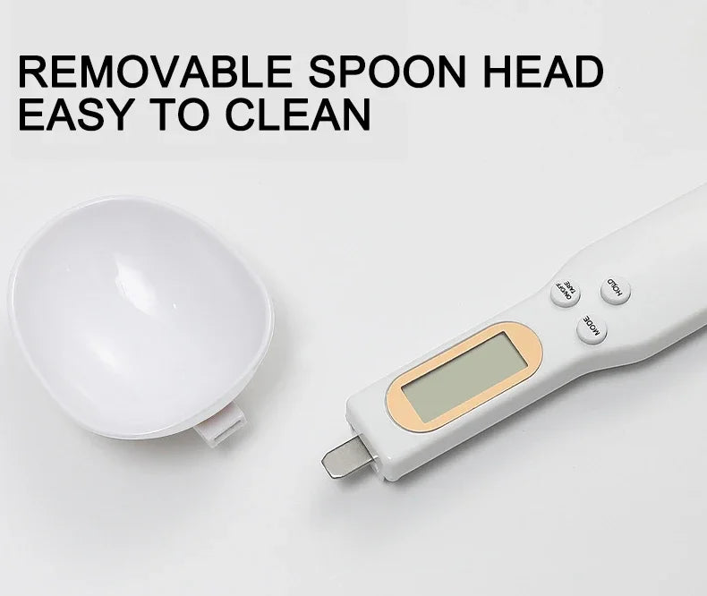 500g/0.1g Scale Weighing Spoon Kitchen Electronic Scale LCD Display Digital Weight Measuring Spoon Digital Spoon Scale Tool