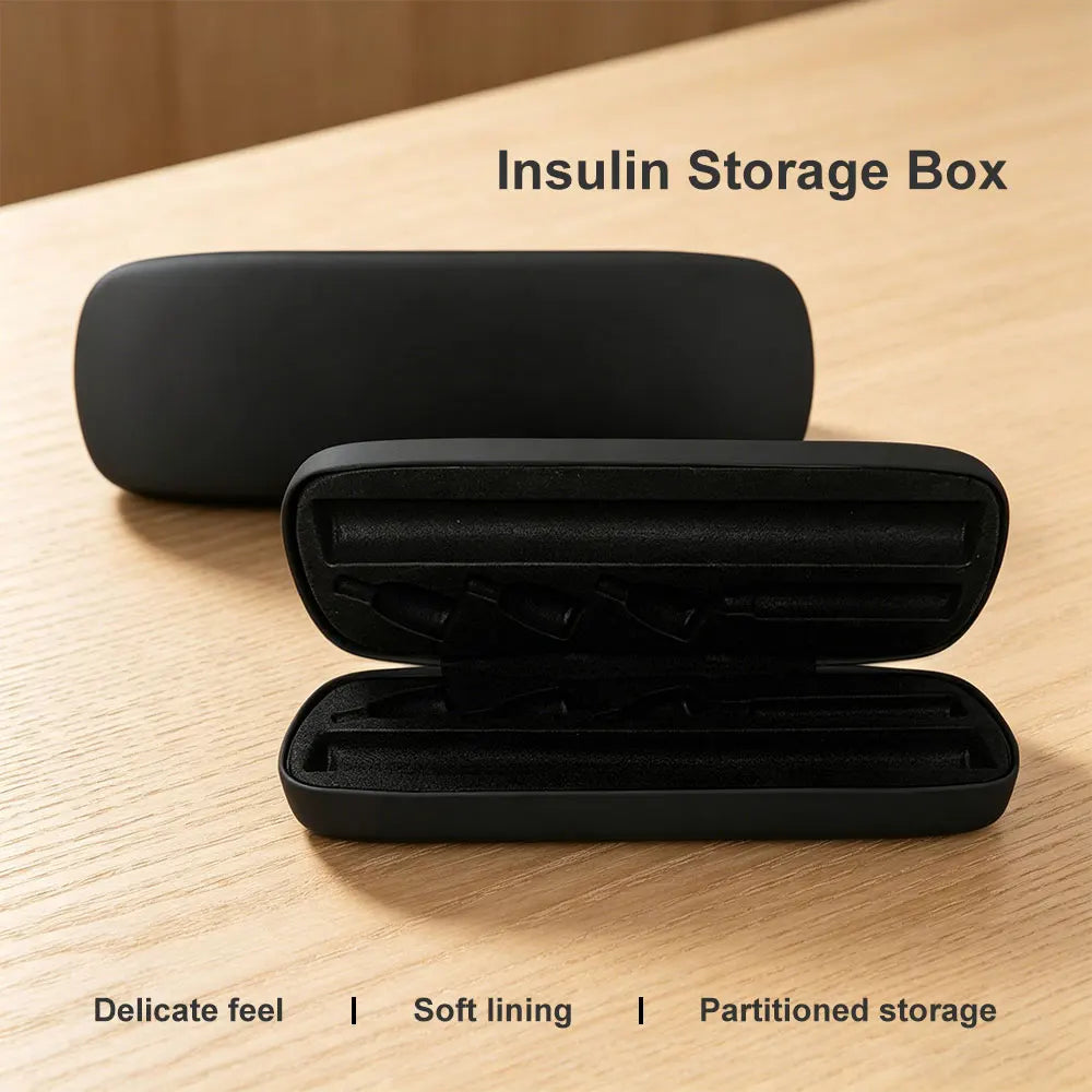 Diabetic Supplies Travel Carrying Case Daily Use Insulin Pen Holder Case for Insulin Pens Peptide Pen Cartridges Needle Storage