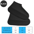 Waterproof Shoe Covers Silicone Anti-Slip Rain Boots Unisex Sneakers Protector for Outdoor Rainy Day Protectors Shoes Cover
