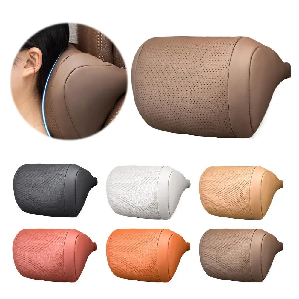 Universal Car Seat Headrest Neck Pillow, 3D Ergonomic Travel Neck Rest, Soft Fluffy Comfortable Neck Support, Neck Protection