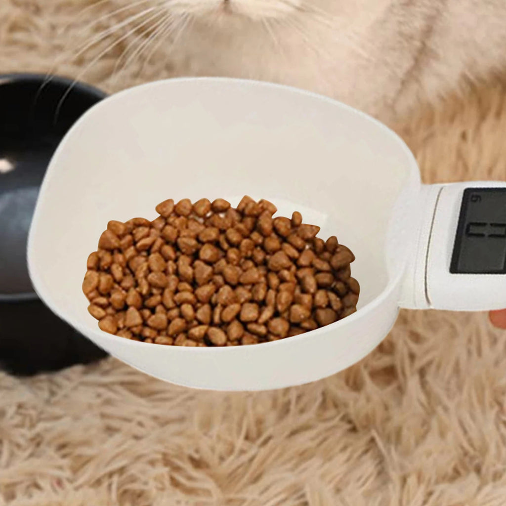 Digital Measuring Spoon Scale 800g/0.1g High Precision Scale Scoop for Weighing with Led Display Detachable Handle Cup Weighing